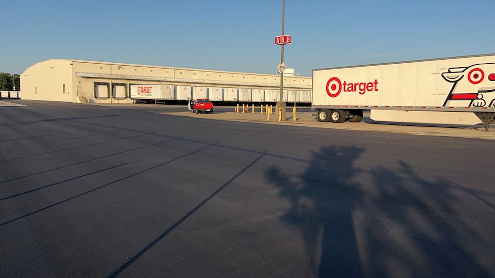 Target Parking Lot Paving
