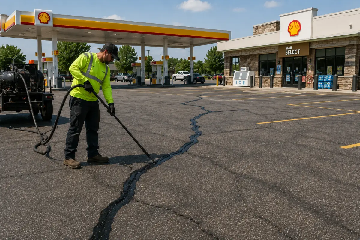The Importance of Parking Lot Crack Sealing