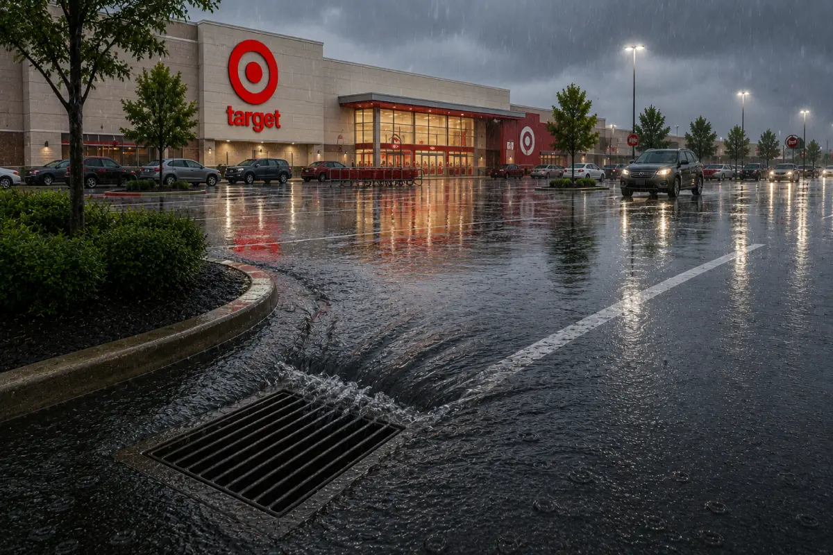 Why Parking Lot Drainage Matters